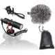 Universal Video Microphone with Shock Mount, Deadcat Windscreen