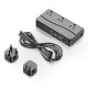 niversal Travel Adapter 220V to 110V Voltage Converter with 6A 4-Port USB