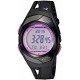 STR300-1C Sports Watch - Black & Pink