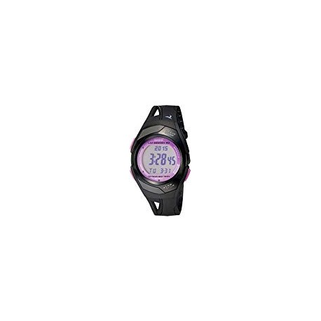 STR300-1C Sports Watch - Black & Pink