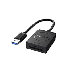 UGREEN SD Card Reader USB 3.0 Dual Slot Flash Memory Card Reader