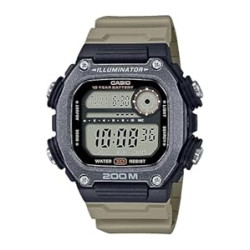 Casio Men's Quartz 10-Year Battery 200M