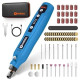 Cordless Rotary Tool, 5 Variable Speed Mini Rotary Tool Kit with 69 Accessories