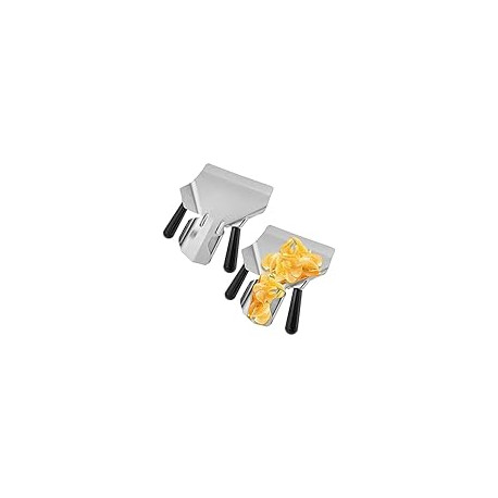 2 Pcs Stainless Steel French Fry Scoop