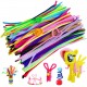 Acerich 300 Pcs Pipe Cleaners Assorted Colors