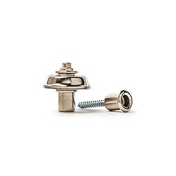 Strap Retainers Flush Mount - Nickel