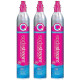 SodaStream CO2 Gas Carbonation Bundle | 3x 60L QuickConnect Cylinders