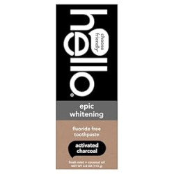 hello Epic Whitening Charcoal Fluoride