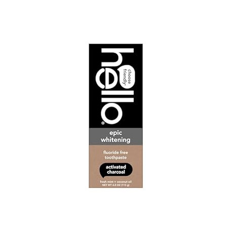 hello Epic Whitening Charcoal Fluoride