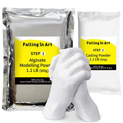 Arts Crafts Falling in Art Hand Casting Powder Kit Refill