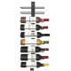 Wall Mounted Wine Rack, 9 Bottle