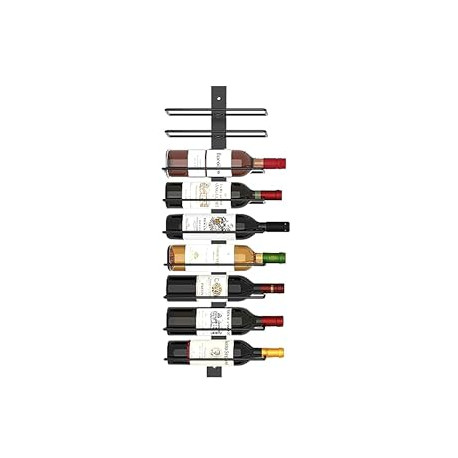 Wall Mounted Wine Rack, 9 Bottle