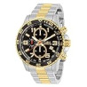 Invicta Men's Specialty Chronograph Textured Dial Stainless Steel Watch
