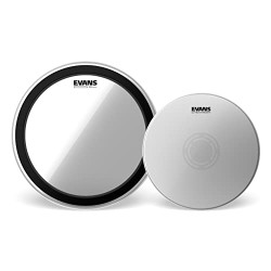Evans EMAD Heavyweight Knockout Pack, 22” Batter with 14" Snare Batter (2pc)