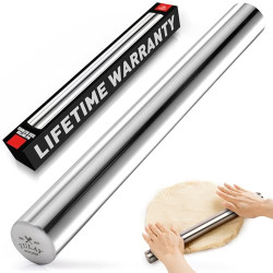 15.9 inch Professional Stainless Steel Rolling Pin
