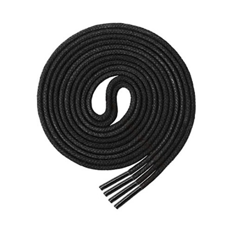 Waxed Round Oxford Shoe Laces for Dress Shoes Chukka Boots 3 Pairs