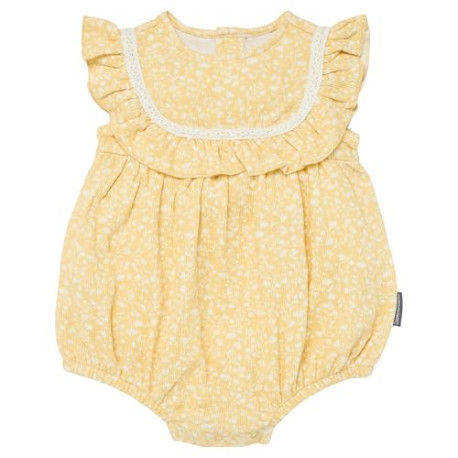 girls Ruffle Bodice Bubble Romper