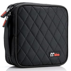 40 Capacity CD/DVD Case Holder Portable Wallet Disc Storage Binder for Car