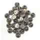 Brass Clutch Badge Insignia Clutches Pin Backs Replacement (Silver, 50 Pieces)