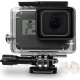 60M/196FT Waterproof Housing Case for Go Pro Hero 7/6/5/(2018) Black