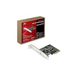 Single Port USB 3.2 Gen2x2 20Gbps Type C PCIe Host Card