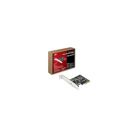 Single Port USB 3.2 Gen2x2 20Gbps Type C PCIe Host Card