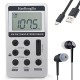 Portable Radio AM/FM Receiver