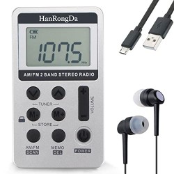 Portable Radio AM/FM Receiver