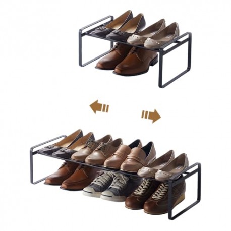 7" - Steel - Holds Up to 4 Pairs of Shoes Per Shelf