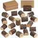 20 Pcs Rustic Wood Place Card Holders