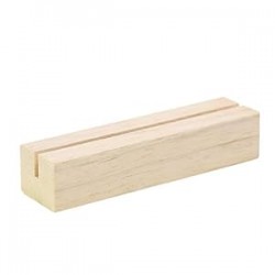 5 Pack Wood Table Number Stands