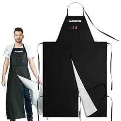 Reusable Full Coverage Waterproof Pottery Apron Split Leg