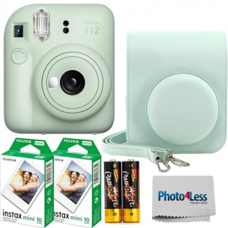 Fujifilm Instax MiniI 12 Instant Film Camera Mint Green