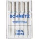 Schmetz Topstitch Machine Needle 16/100, Size 100/16 5/Pkg,1798