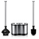 Brush and Plunger Combo Set 4.5” x 9.75” x 18.5")