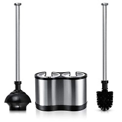 Brush and Plunger Combo Set 4.5” x 9.75” x 18.5")