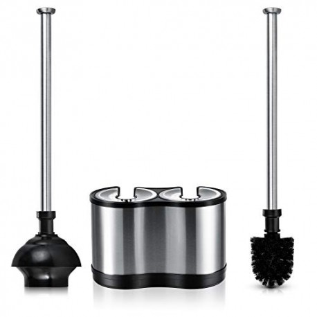 Brush and Plunger Combo Set 4.5” x 9.75” x 18.5")