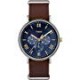 TW2R81900 Southview 41mm Multifunction Brown/Blue Leather Slip-Thru Strap Watch