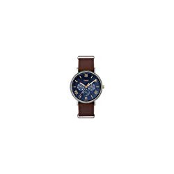 TW2R81900 Southview 41mm Multifunction Brown/Blue Leather Slip-Thru Strap Watch