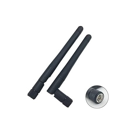 2Pcs 2.4ghz WiFi Pc Desktop Wireless Antenna 3dbi