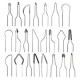 23PCS Pyrographic Tip Kit Wire Pen