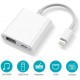 USB OTG Cable Compatible with iPhone