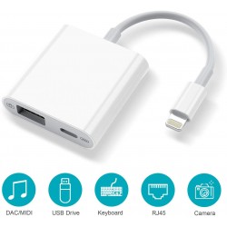 USB OTG Cable Compatible with iPhone