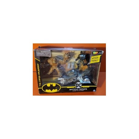 DC The Caped Crusader 1st Edition Batman vs. Clayface Batcycle BatMoto