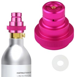 Quick Connect CO2 Cylinder Adapter Fitting