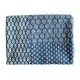 Indigo Color Hand Block Printed Kantha Quilt Throw
