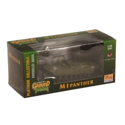 Easy Model M1 Panther with Mine Roller Set Die Cast Military Land Vehicles (Model: 35048)