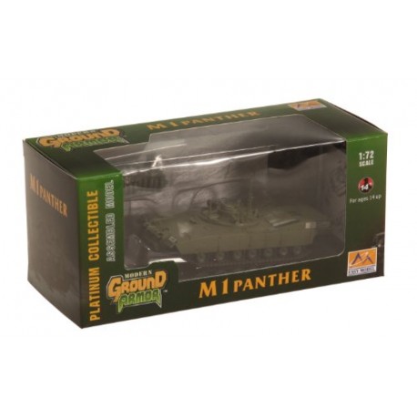 Easy Model M1 Panther with Mine Roller Set Die Cast Military Land Vehicles (Model: 35048)