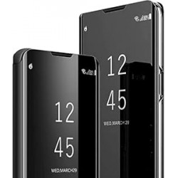 Compatible with Samsung Galaxy S24 FE Case Flip Leather Cover