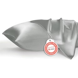 Satin Pillowcase, Similar to Silk Pillow Cases Queen Size Set of 2